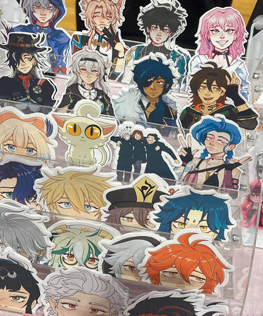 MATTE STICKER DISPLAY